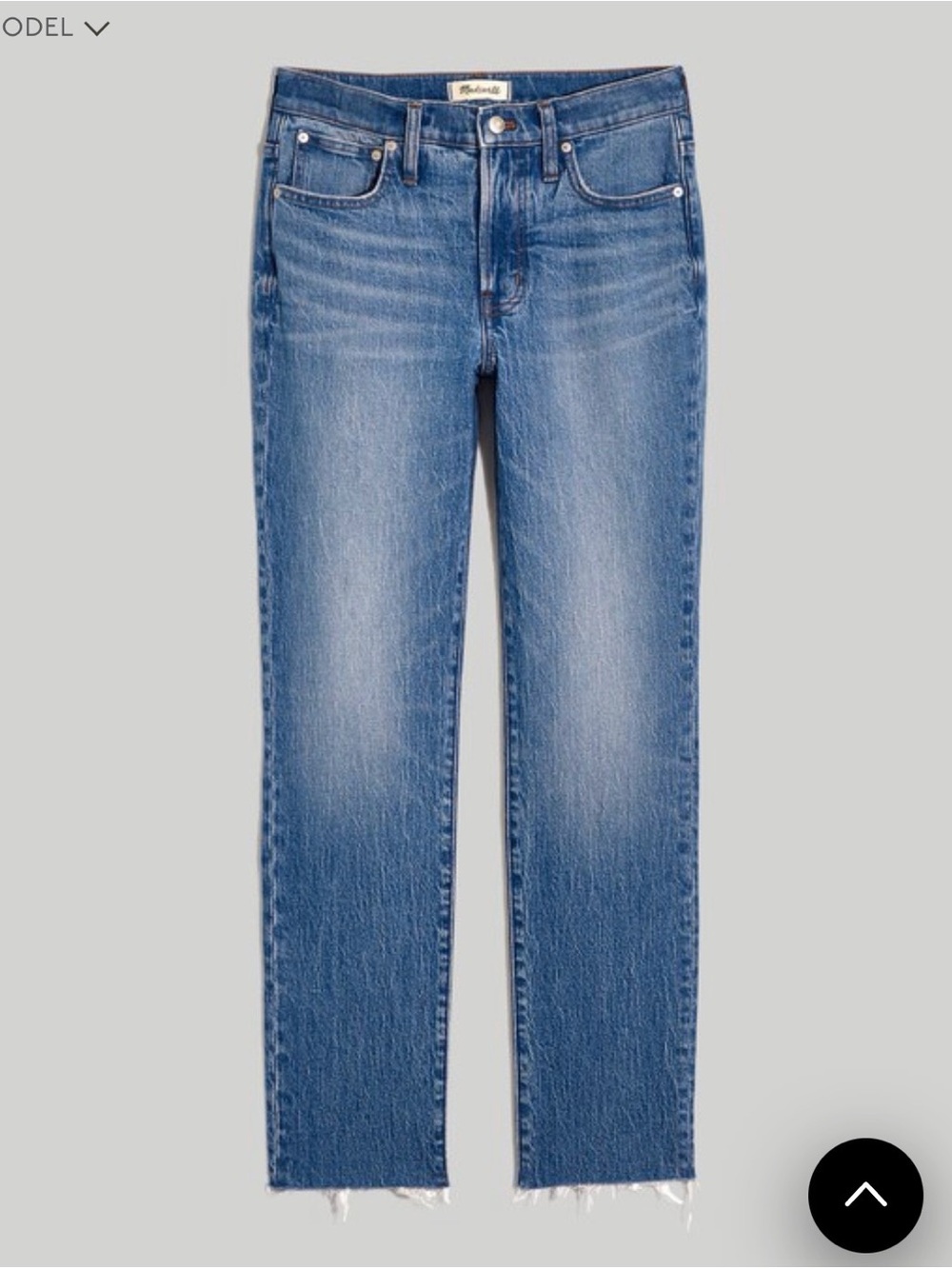 Madewell mid-rise perfect vintage jean